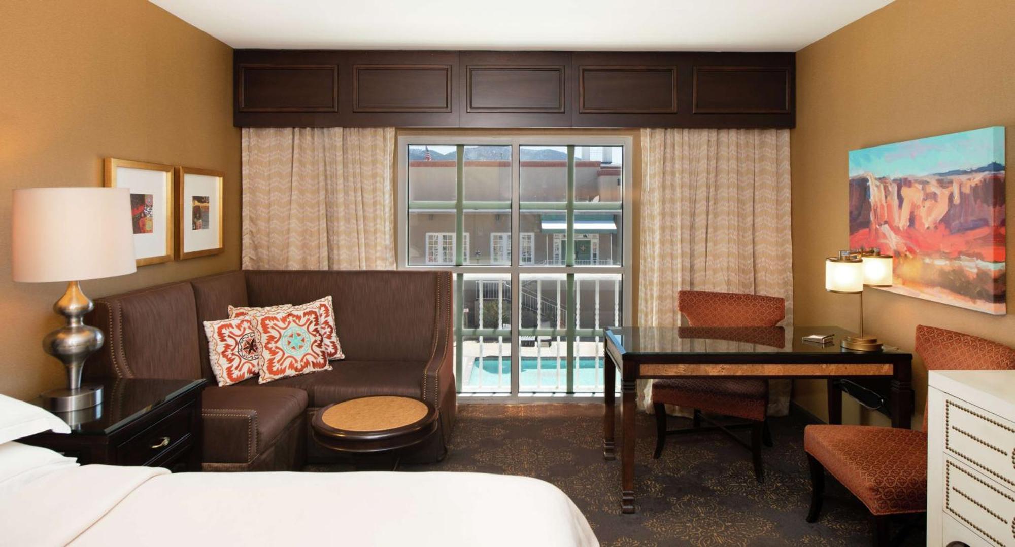 Hotel Hilton Santa Fe Historic Plaza Exterior foto