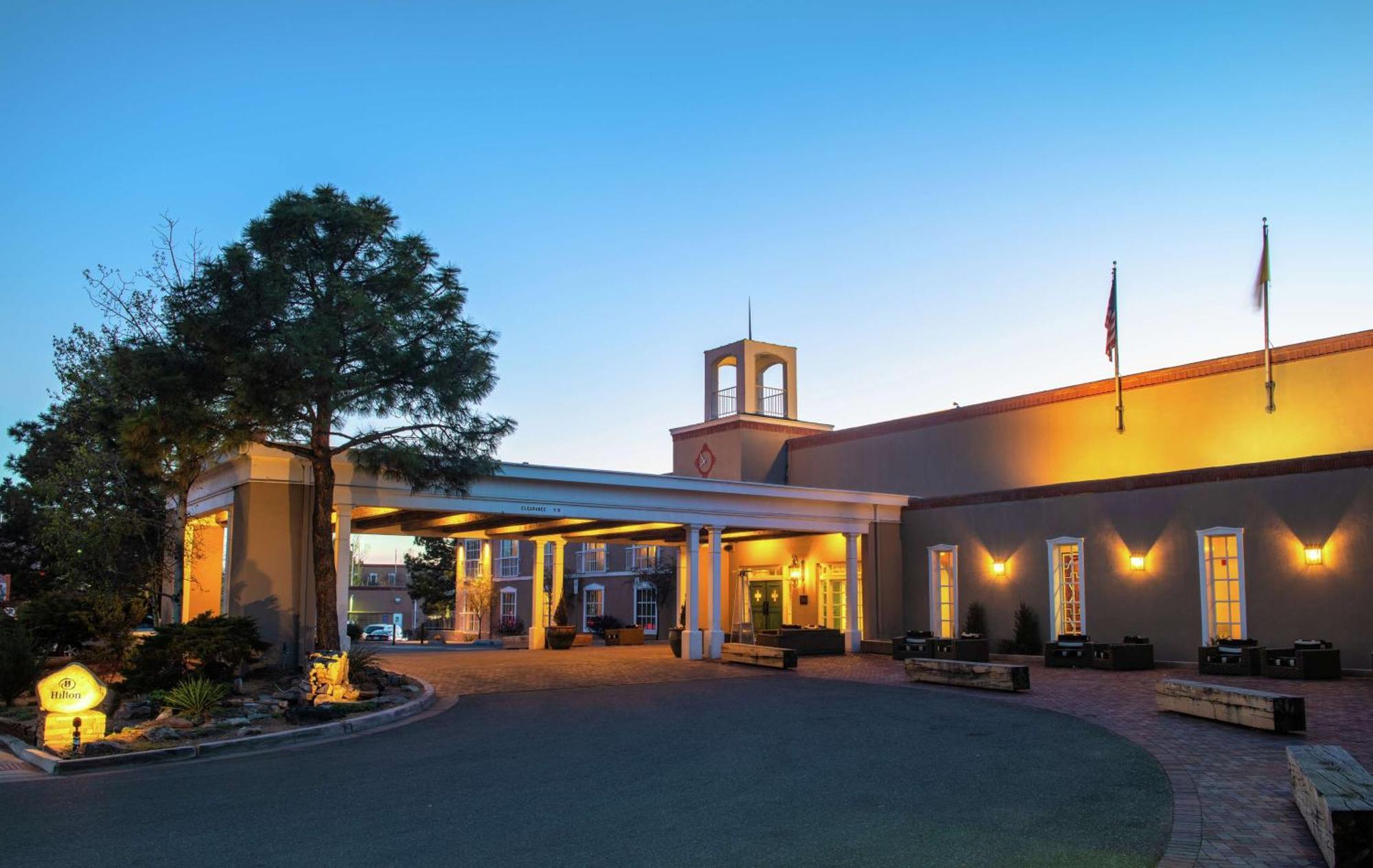 Hotel Hilton Santa Fe Historic Plaza Exterior foto
